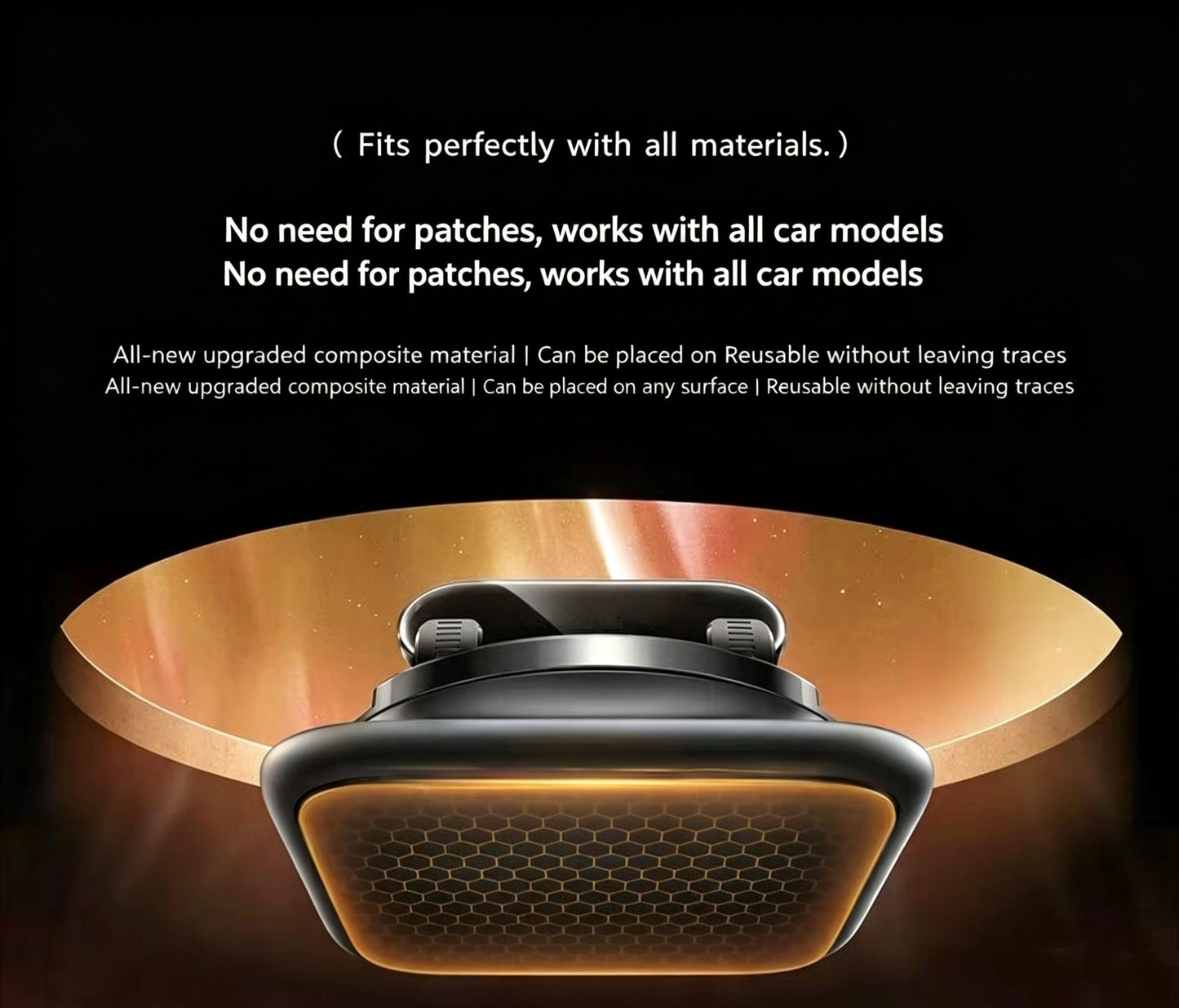Universal Car Phone Holder 360 Degree Rotation, Excellent For Car Navigation, Adjustable for Horizontal and Vertical Screen.