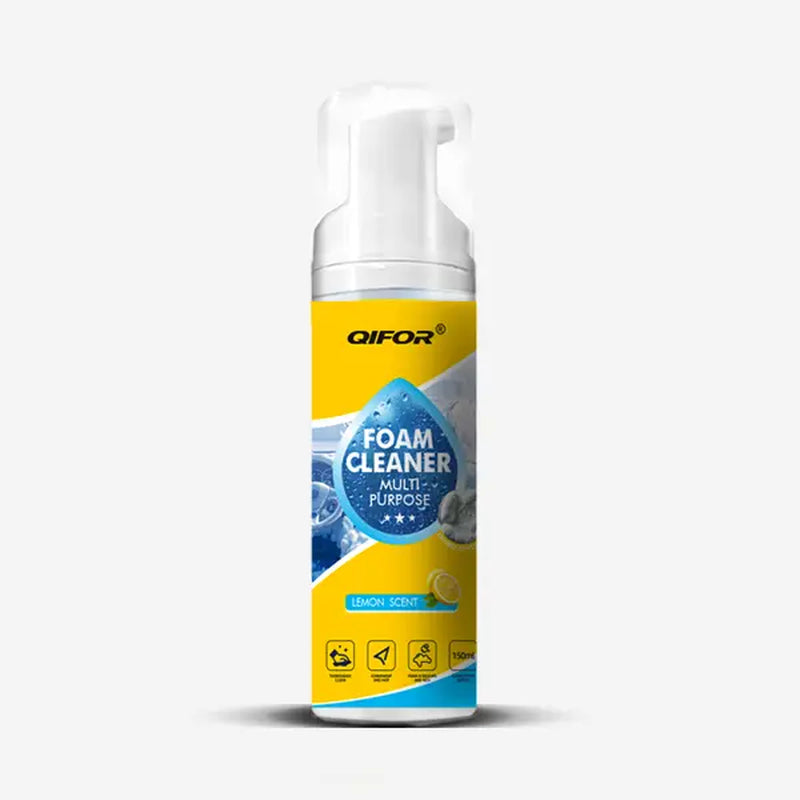 QIFOR 4-In-1 Multi-Enzyme Foam Spray Cleaner - Heavy Duty Deep Cleaning House & Car Detailing Products, Stain Removal for Car Interior & Sofa,Outdoorfun Car Detailer