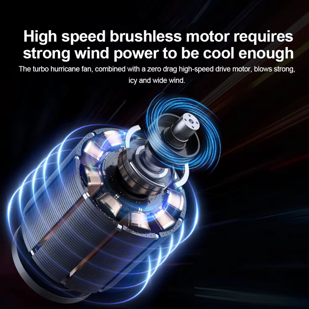 Car Headrest Fan — Portable USB-Powered Rear Seat Cooling Fan